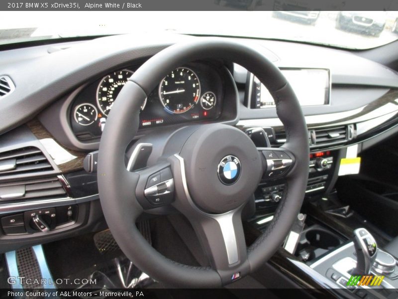 Alpine White / Black 2017 BMW X5 xDrive35i