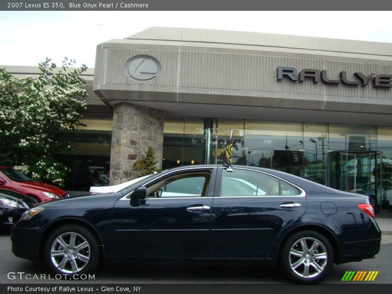 Blue Onyx Pearl / Cashmere 2007 Lexus ES 350
