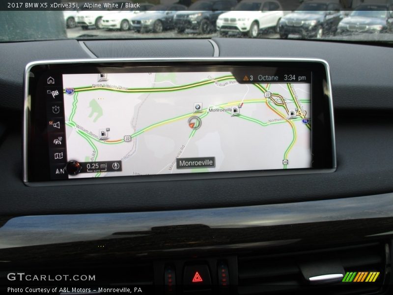 Navigation of 2017 X5 xDrive35i