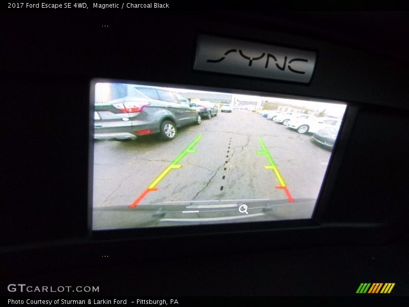 Magnetic / Charcoal Black 2017 Ford Escape SE 4WD