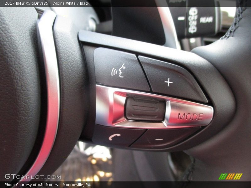 Alpine White / Black 2017 BMW X5 xDrive35i