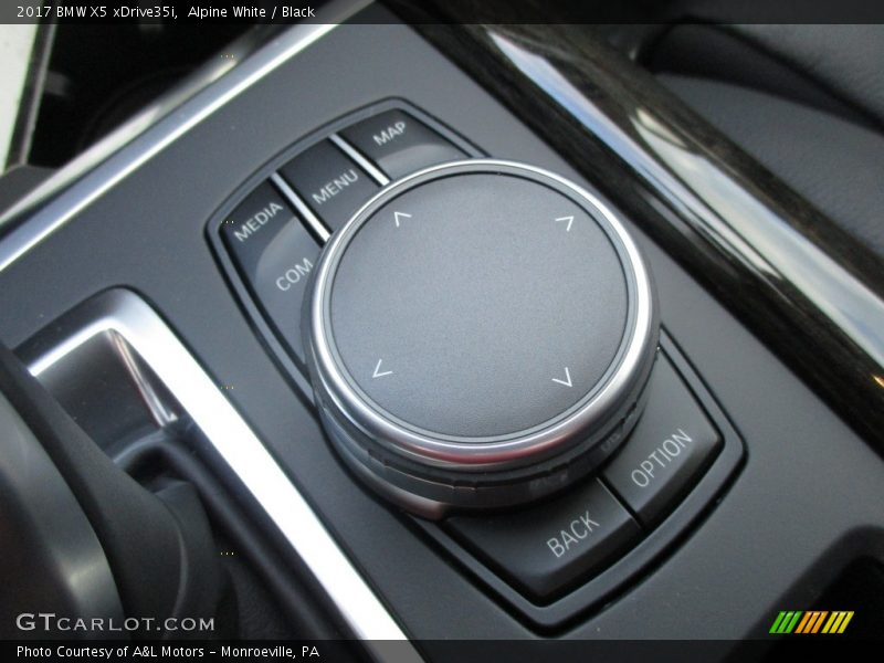 Controls of 2017 X5 xDrive35i