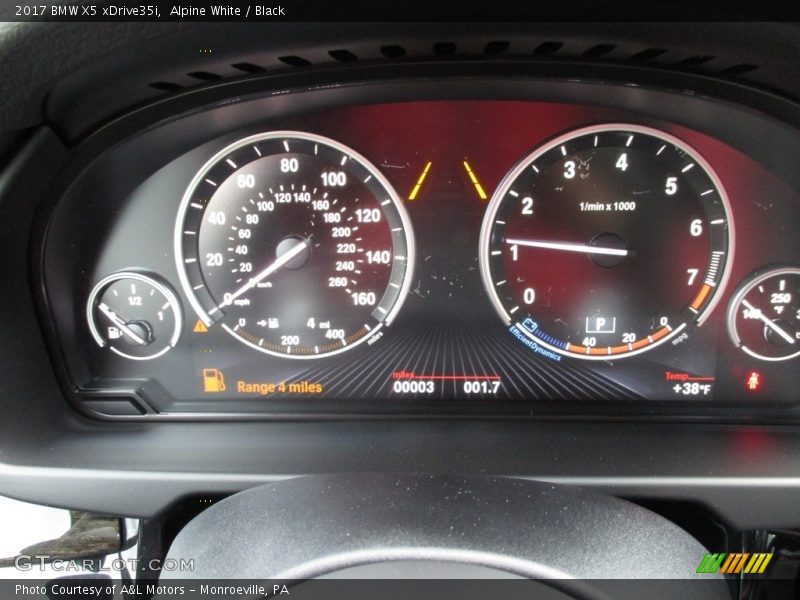  2017 X5 xDrive35i xDrive35i Gauges