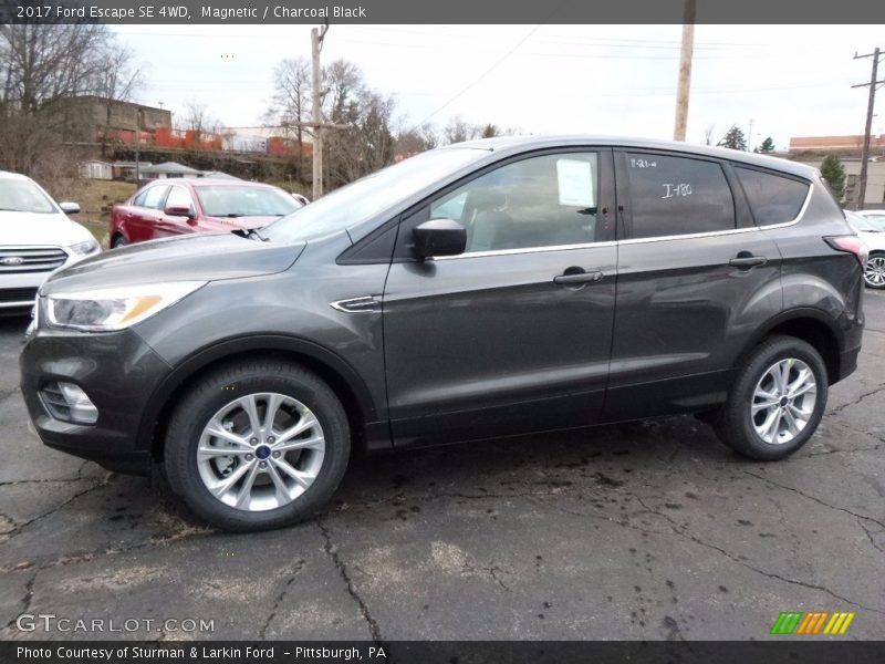 Magnetic / Charcoal Black 2017 Ford Escape SE 4WD