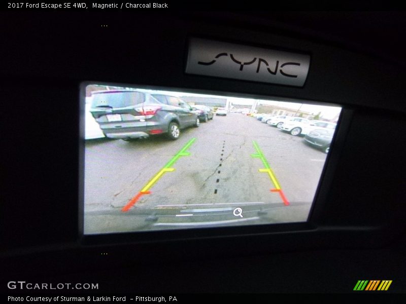 Magnetic / Charcoal Black 2017 Ford Escape SE 4WD