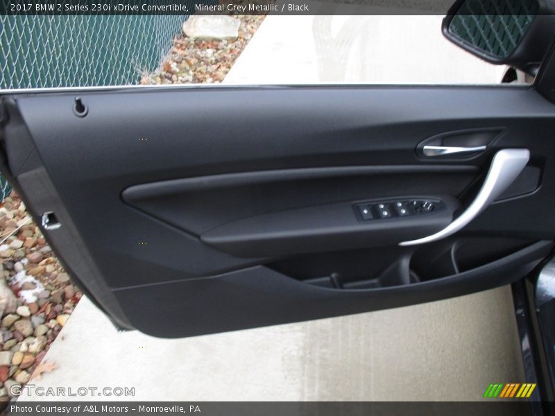 Mineral Grey Metallic / Black 2017 BMW 2 Series 230i xDrive Convertible