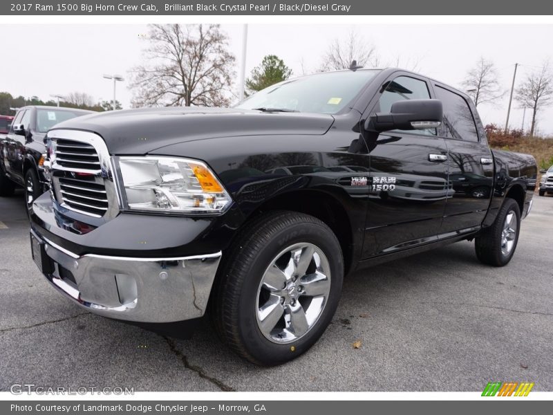 Front 3/4 View of 2017 1500 Big Horn Crew Cab