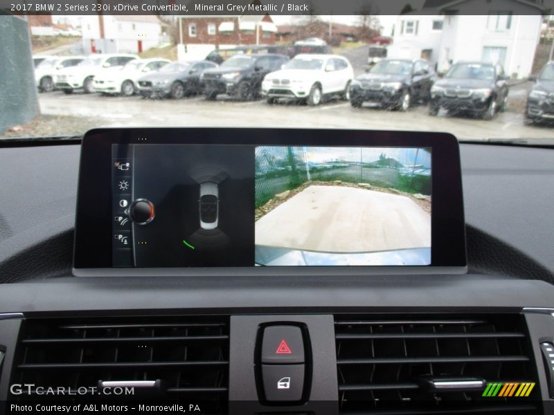 Mineral Grey Metallic / Black 2017 BMW 2 Series 230i xDrive Convertible