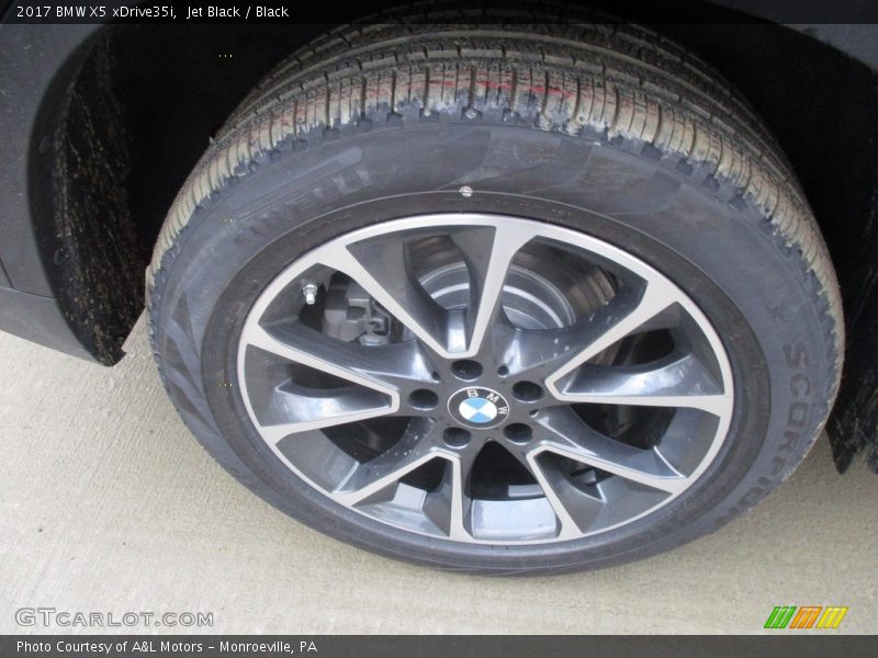 Jet Black / Black 2017 BMW X5 xDrive35i