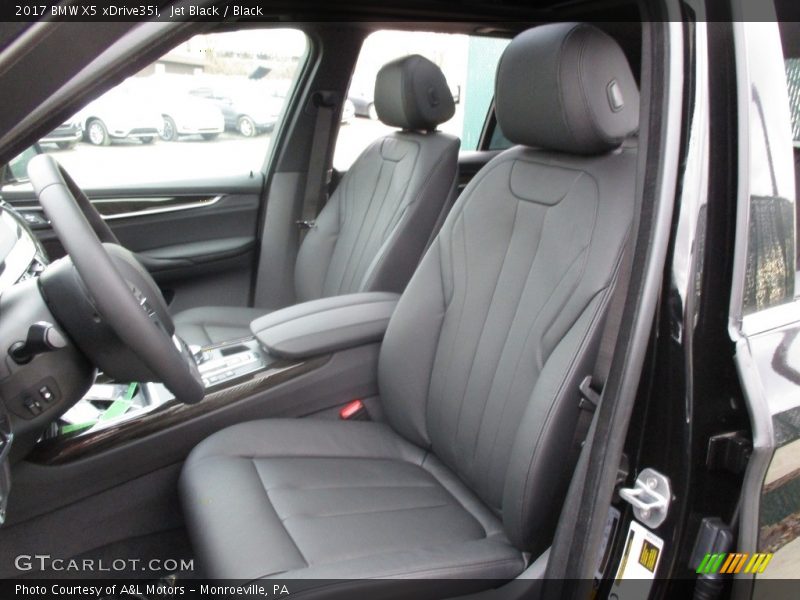 Front Seat of 2017 X5 xDrive35i