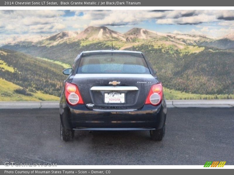 Black Granite Metallic / Jet Black/Dark Titanium 2014 Chevrolet Sonic LT Sedan
