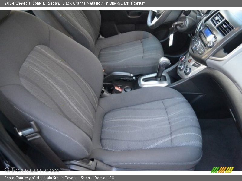 Black Granite Metallic / Jet Black/Dark Titanium 2014 Chevrolet Sonic LT Sedan