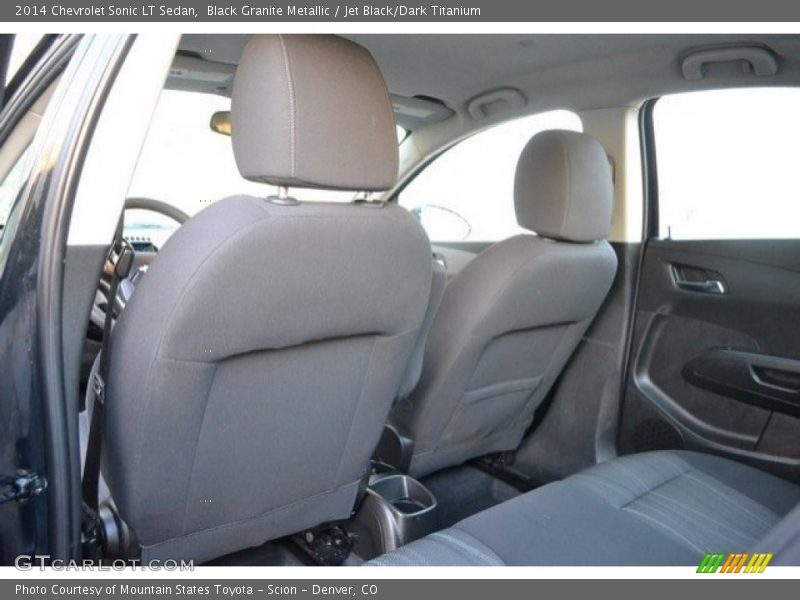 Black Granite Metallic / Jet Black/Dark Titanium 2014 Chevrolet Sonic LT Sedan