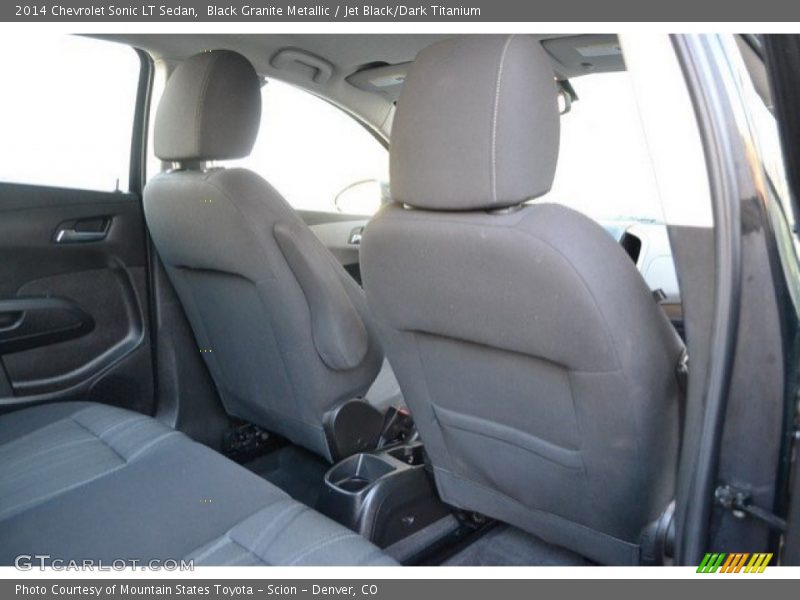 Black Granite Metallic / Jet Black/Dark Titanium 2014 Chevrolet Sonic LT Sedan