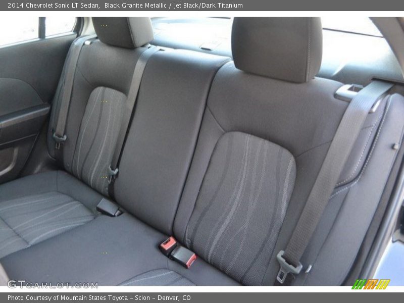 Black Granite Metallic / Jet Black/Dark Titanium 2014 Chevrolet Sonic LT Sedan