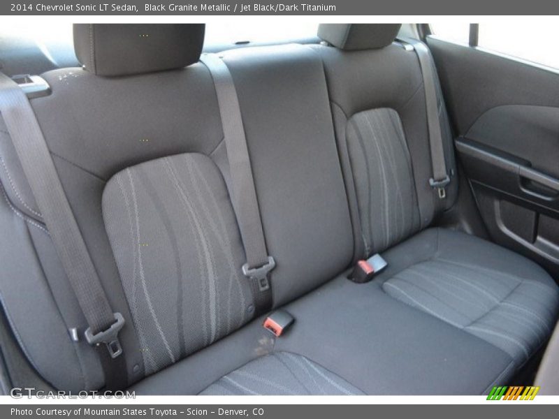 Black Granite Metallic / Jet Black/Dark Titanium 2014 Chevrolet Sonic LT Sedan