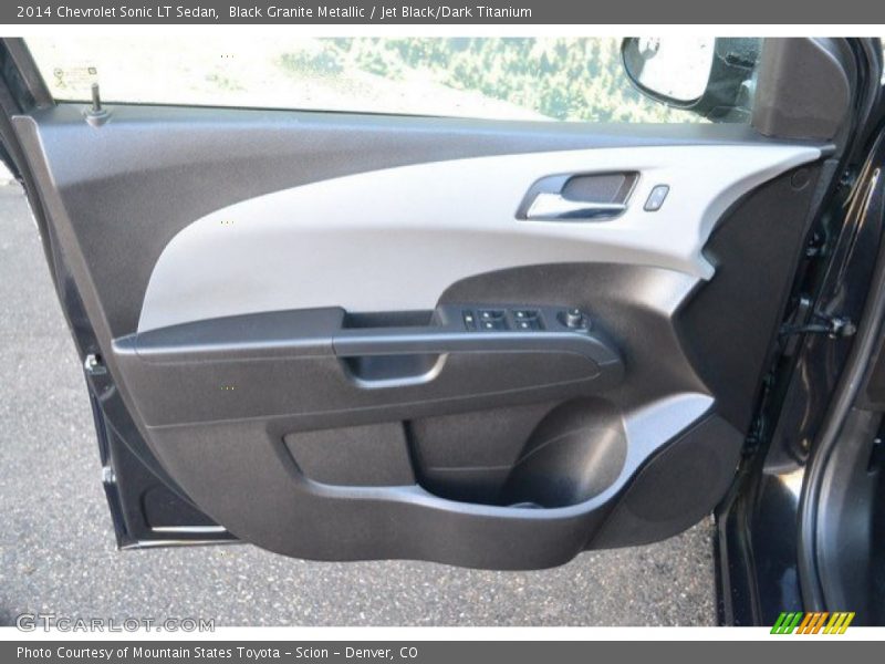 Black Granite Metallic / Jet Black/Dark Titanium 2014 Chevrolet Sonic LT Sedan