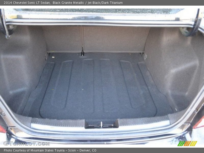 Black Granite Metallic / Jet Black/Dark Titanium 2014 Chevrolet Sonic LT Sedan