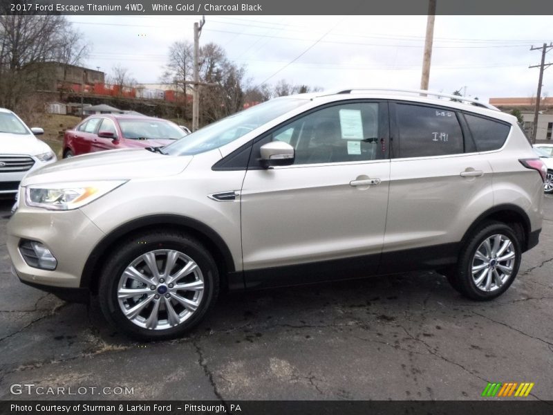  2017 Escape Titanium 4WD White Gold