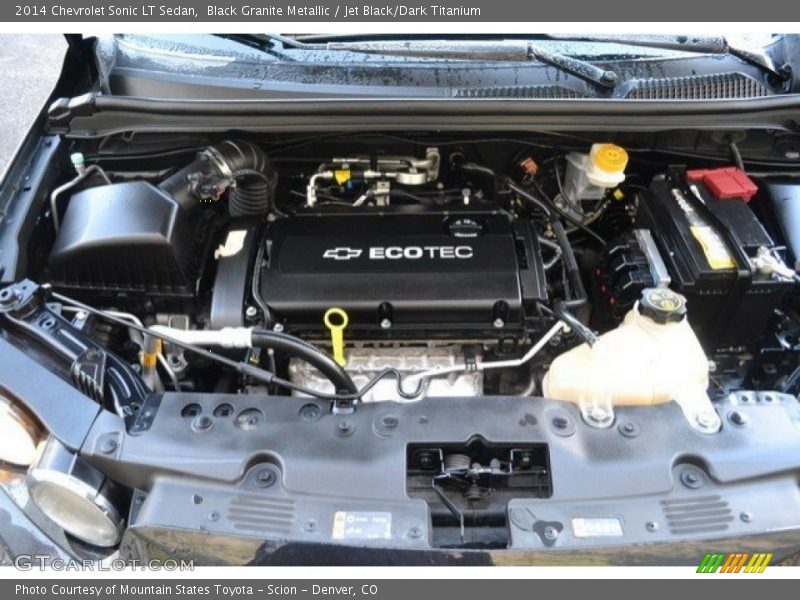 Black Granite Metallic / Jet Black/Dark Titanium 2014 Chevrolet Sonic LT Sedan
