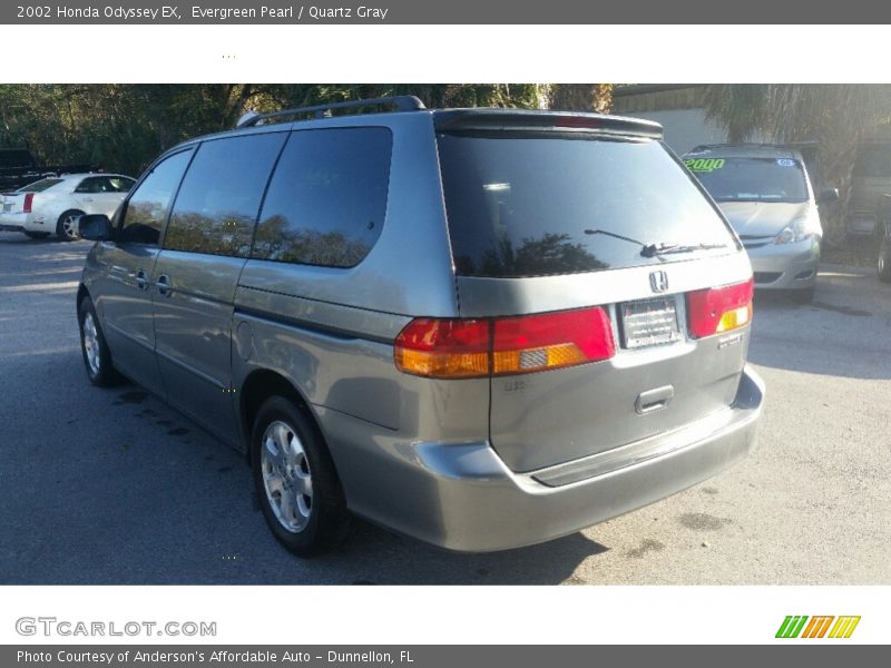 Evergreen Pearl / Quartz Gray 2002 Honda Odyssey EX