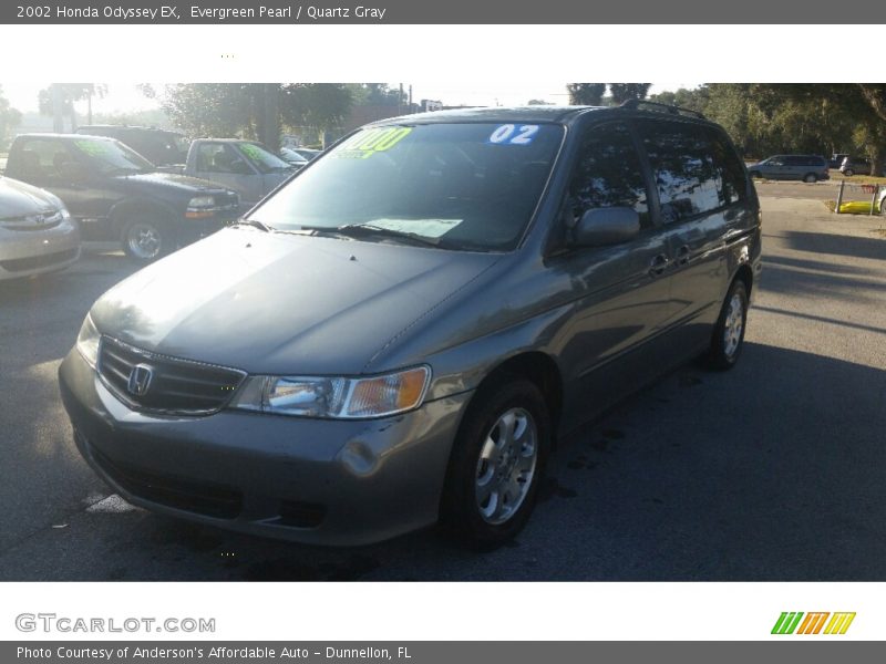 Evergreen Pearl / Quartz Gray 2002 Honda Odyssey EX