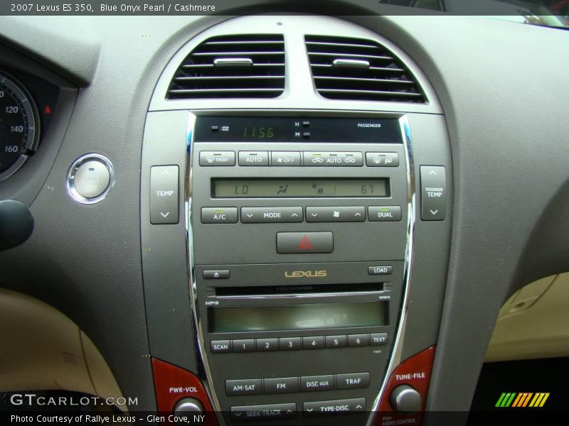 Blue Onyx Pearl / Cashmere 2007 Lexus ES 350
