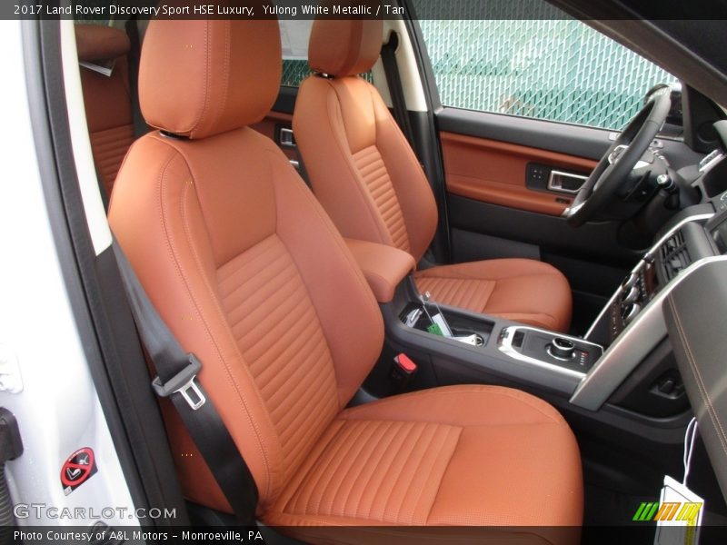 Front Seat of 2017 Discovery Sport HSE Luxury