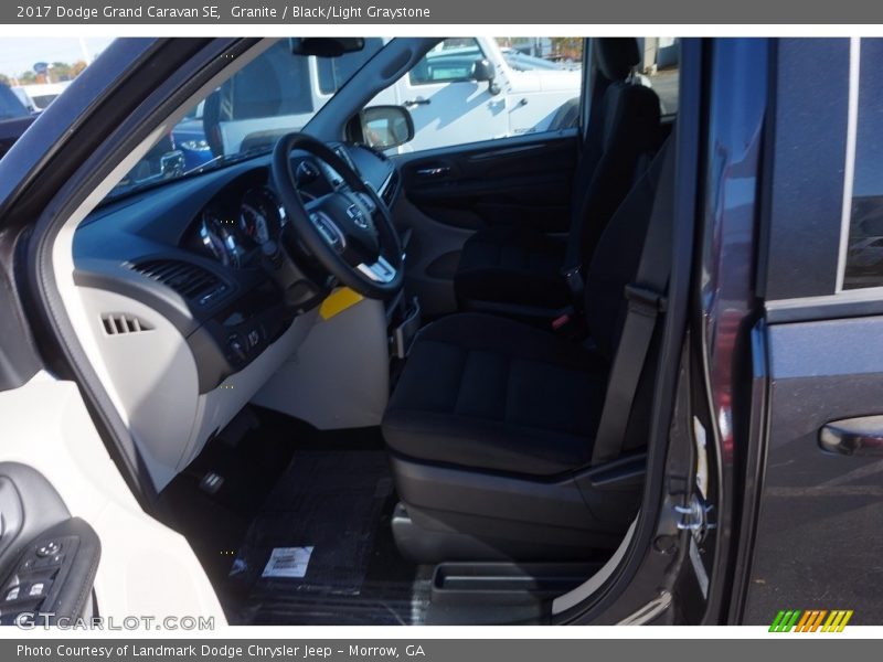 Granite / Black/Light Graystone 2017 Dodge Grand Caravan SE