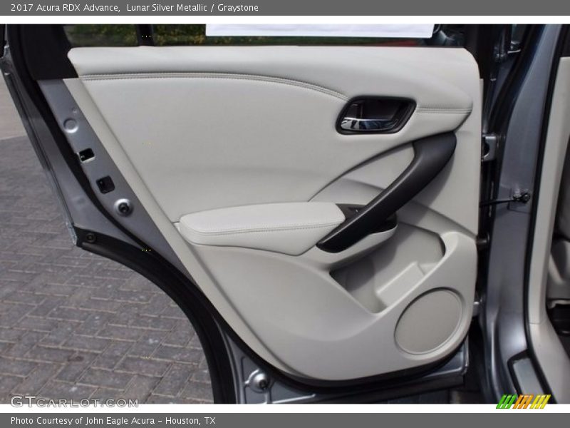 Lunar Silver Metallic / Graystone 2017 Acura RDX Advance