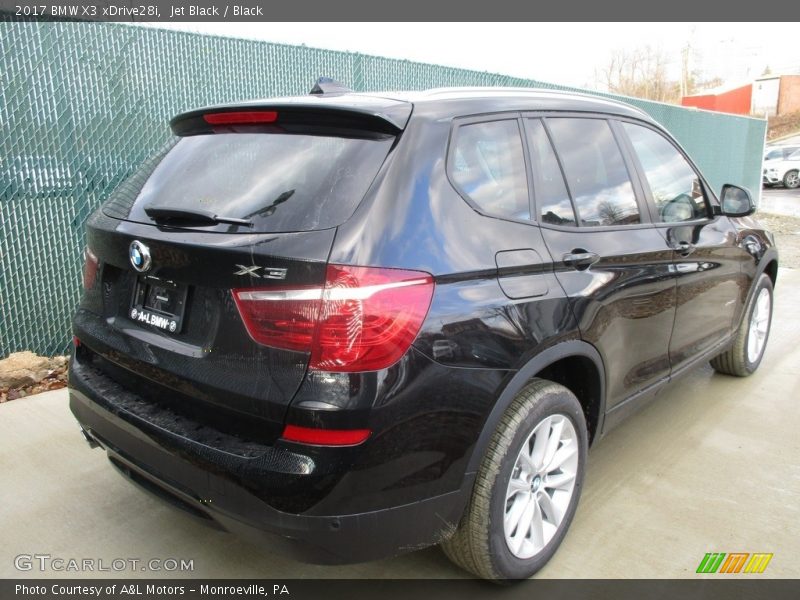 Jet Black / Black 2017 BMW X3 xDrive28i
