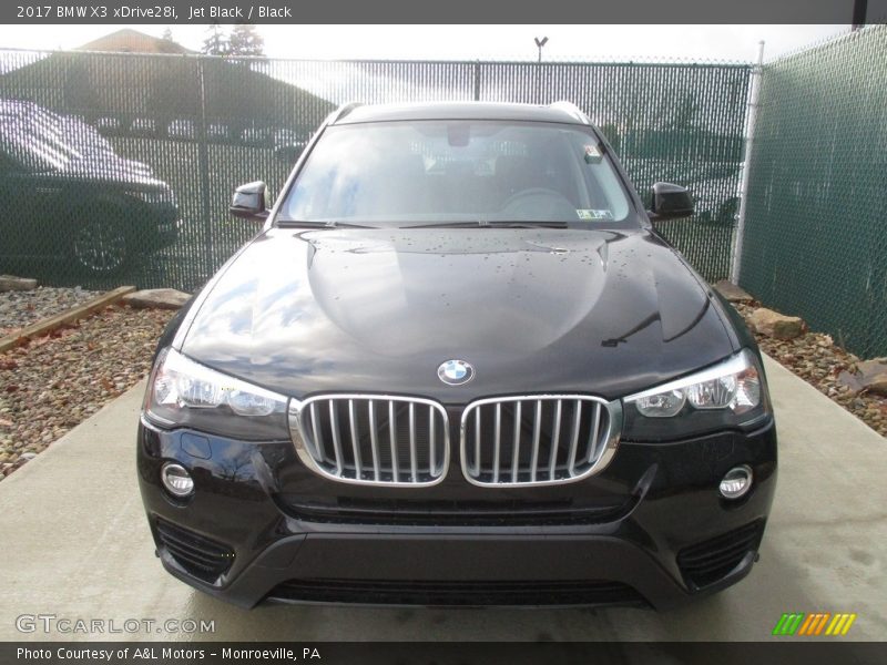 Jet Black / Black 2017 BMW X3 xDrive28i