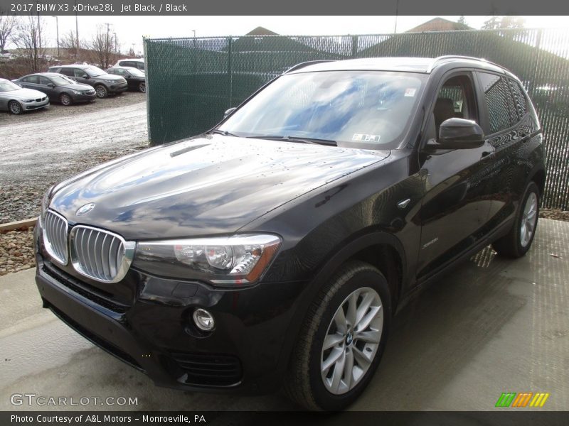Jet Black / Black 2017 BMW X3 xDrive28i