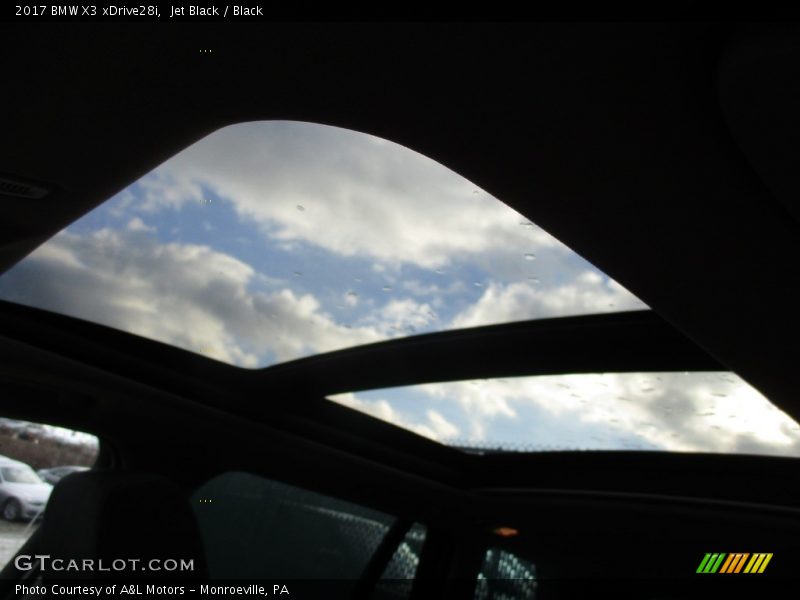 Jet Black / Black 2017 BMW X3 xDrive28i