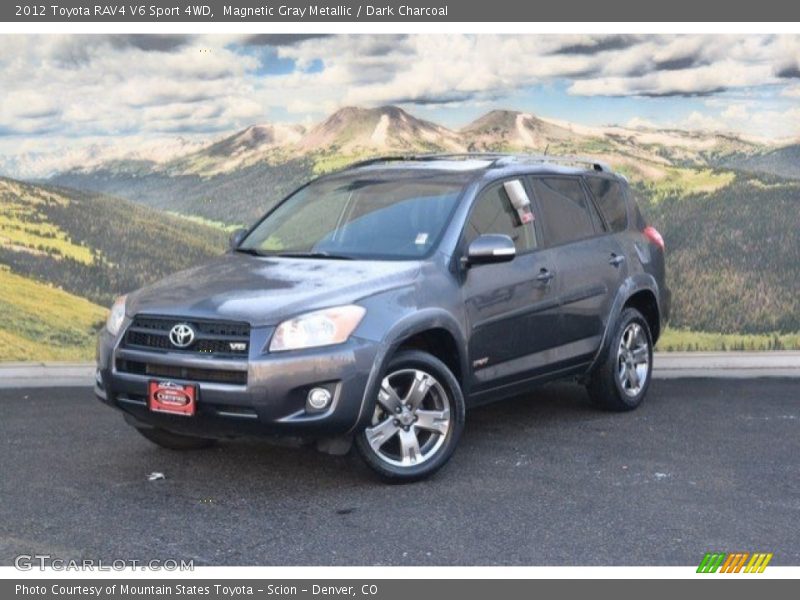 Magnetic Gray Metallic / Dark Charcoal 2012 Toyota RAV4 V6 Sport 4WD