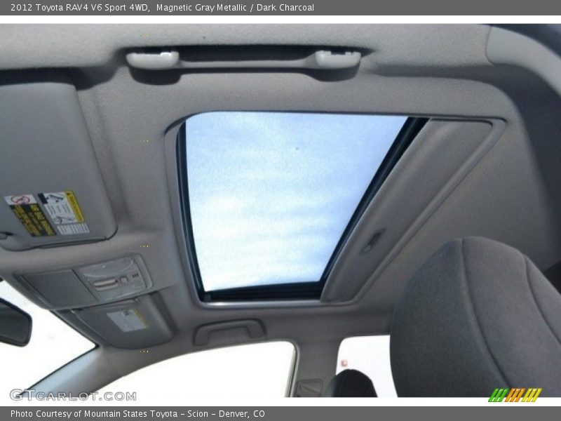 Magnetic Gray Metallic / Dark Charcoal 2012 Toyota RAV4 V6 Sport 4WD