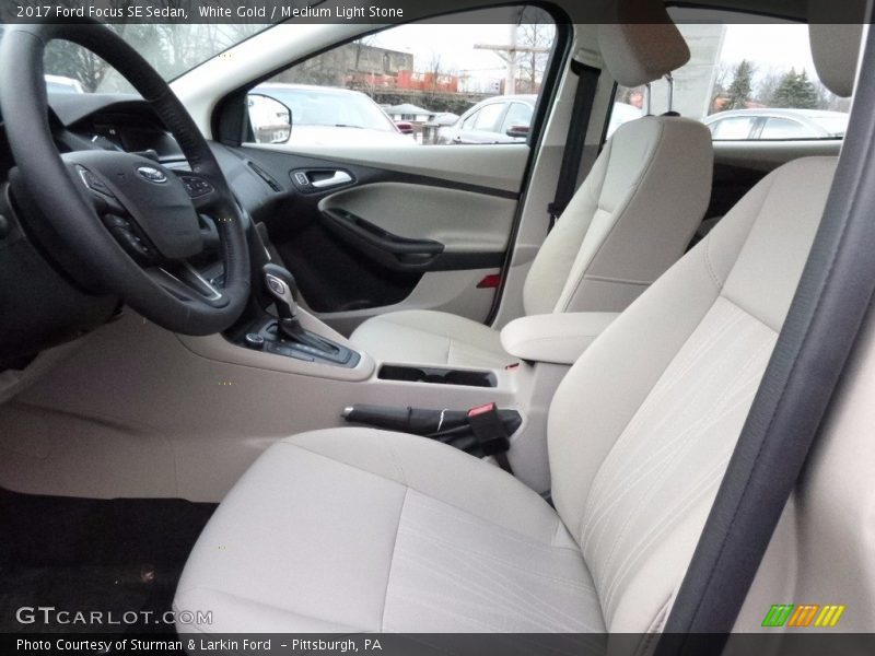 Front Seat of 2017 Focus SE Sedan