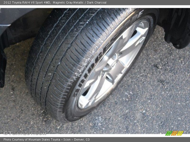 Magnetic Gray Metallic / Dark Charcoal 2012 Toyota RAV4 V6 Sport 4WD