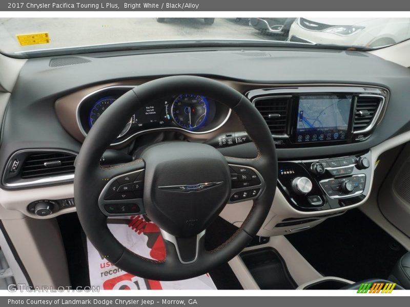 Bright White / Black/Alloy 2017 Chrysler Pacifica Touring L Plus