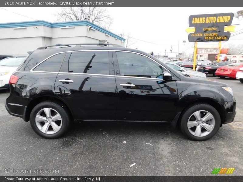 Crystal Black Pearl / Parchment 2010 Acura MDX Technology