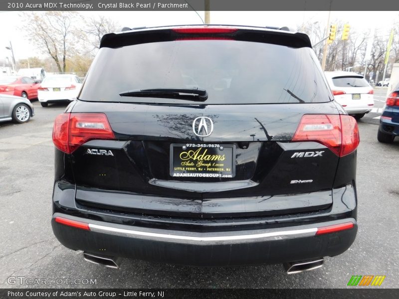 Crystal Black Pearl / Parchment 2010 Acura MDX Technology