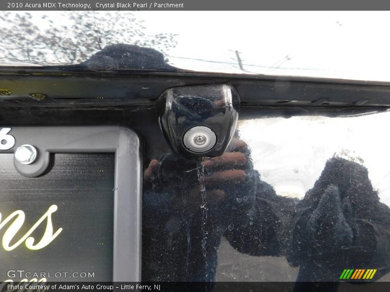 Crystal Black Pearl / Parchment 2010 Acura MDX Technology