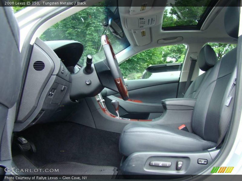 Tungsten Metallic / Black 2008 Lexus ES 350