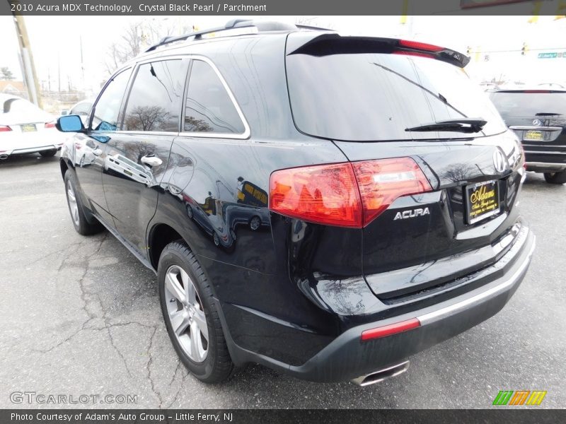 Crystal Black Pearl / Parchment 2010 Acura MDX Technology