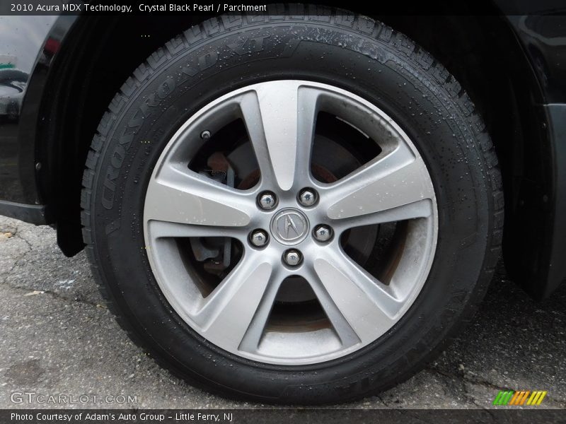 Crystal Black Pearl / Parchment 2010 Acura MDX Technology