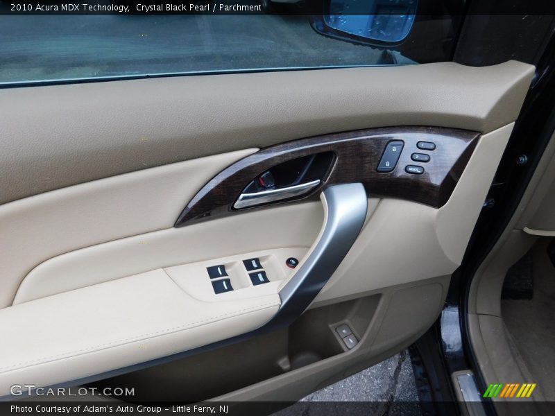 Crystal Black Pearl / Parchment 2010 Acura MDX Technology