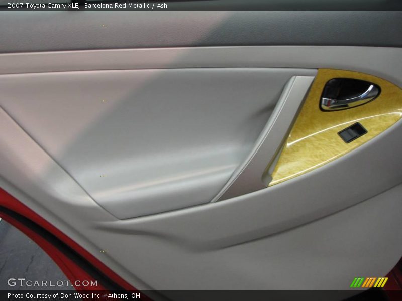 Barcelona Red Metallic / Ash 2007 Toyota Camry XLE