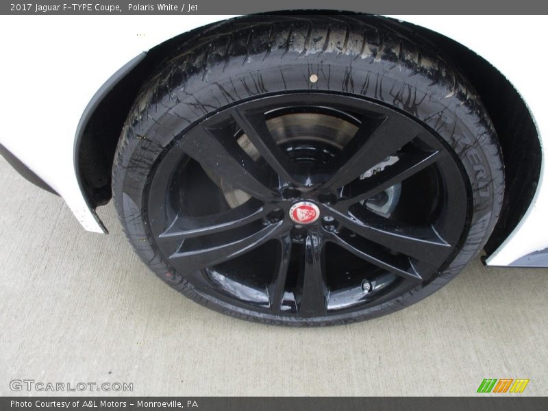 Polaris White / Jet 2017 Jaguar F-TYPE Coupe