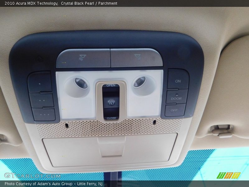 Crystal Black Pearl / Parchment 2010 Acura MDX Technology