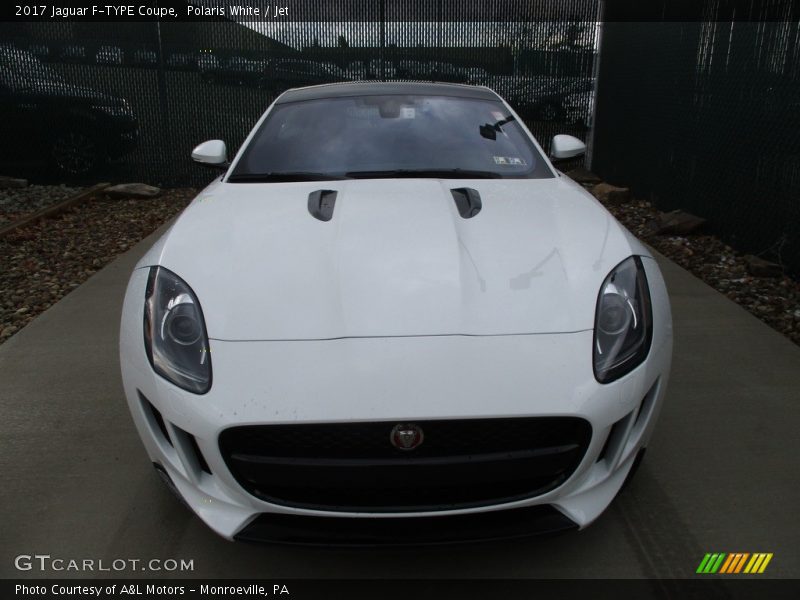 Polaris White / Jet 2017 Jaguar F-TYPE Coupe
